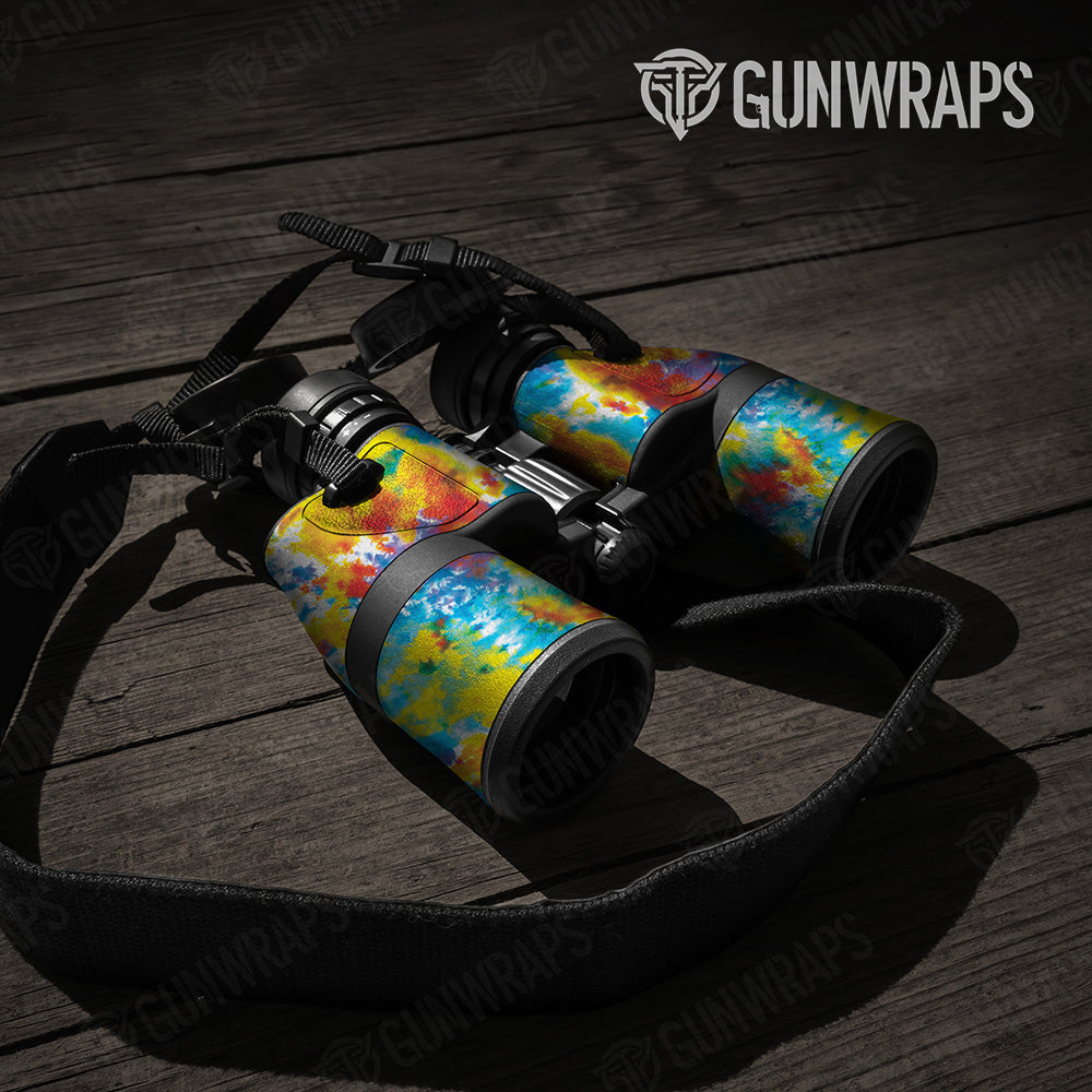 Tie Dye Coral Reef Binocular Gear Skin Vinyl Wrap