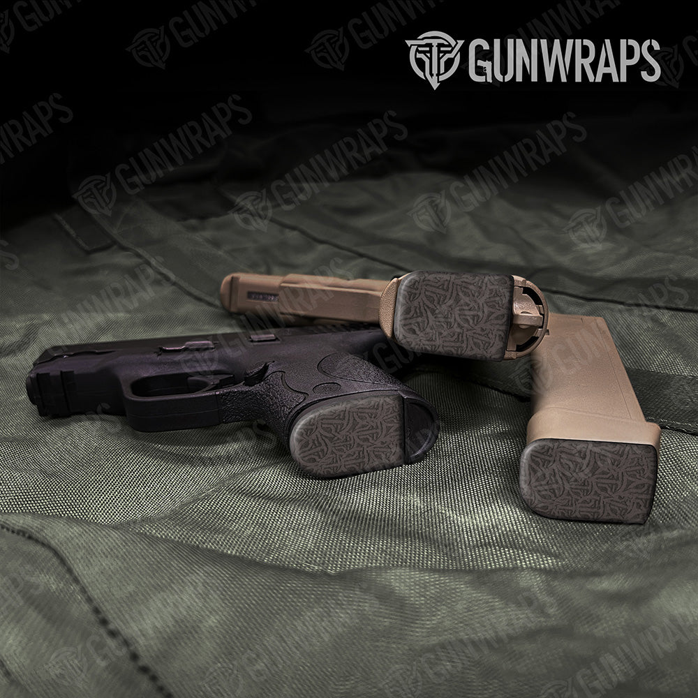 Pistol Mag Gunwraps Grayscale Camo Gun Skin Vinyl Wrap
