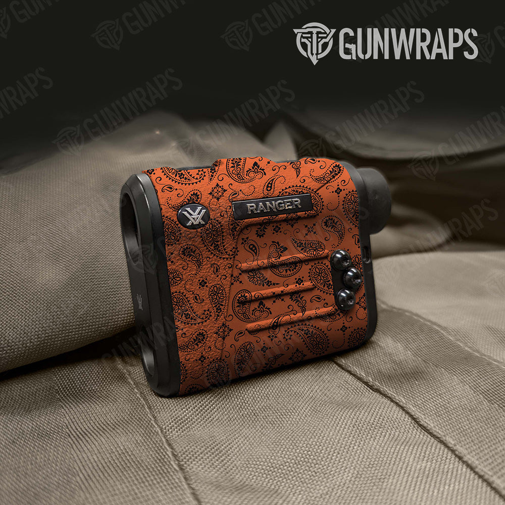 Bandana Orange Black Rangefinder Gear Skin Vinyl Wrap