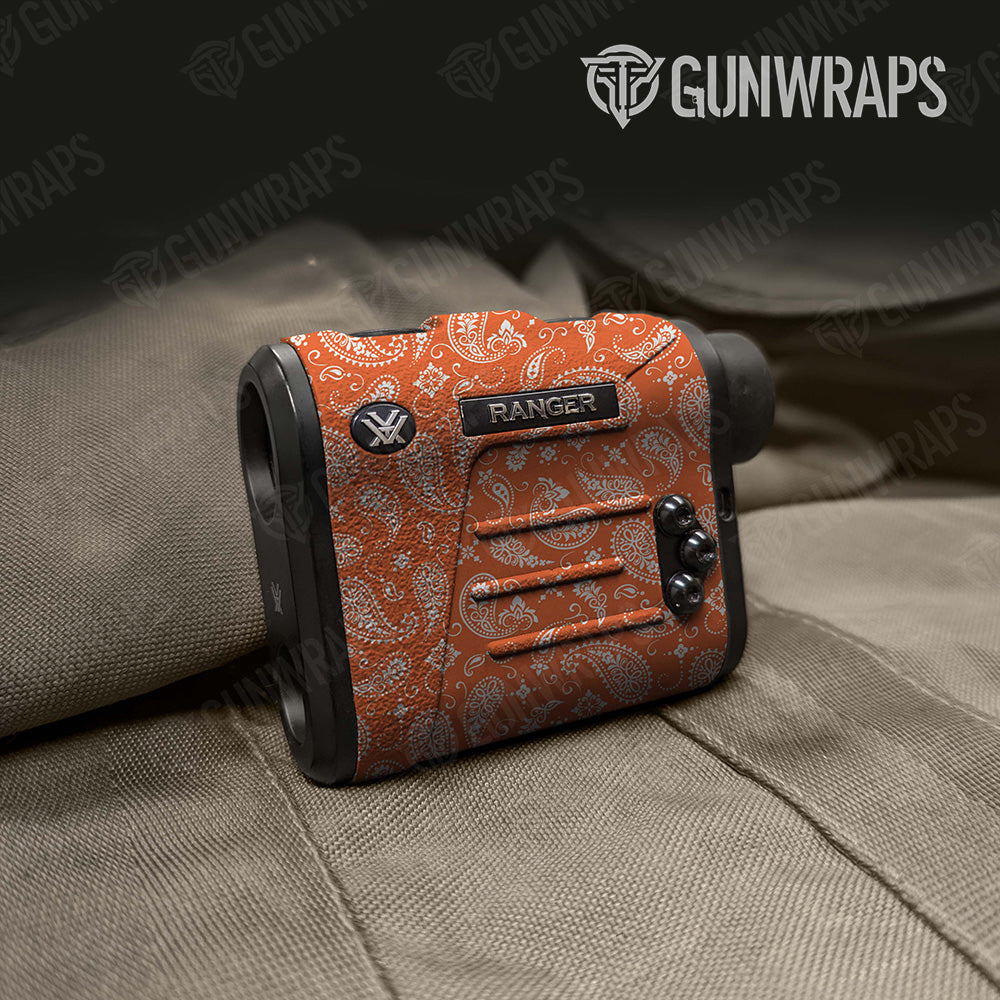 Bandana Orange White Rangefinder Gear Skin Vinyl Wrap