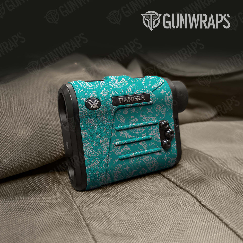 Bandana Tiffany Blue White Rangefinder Gear Skin Vinyl Wrap