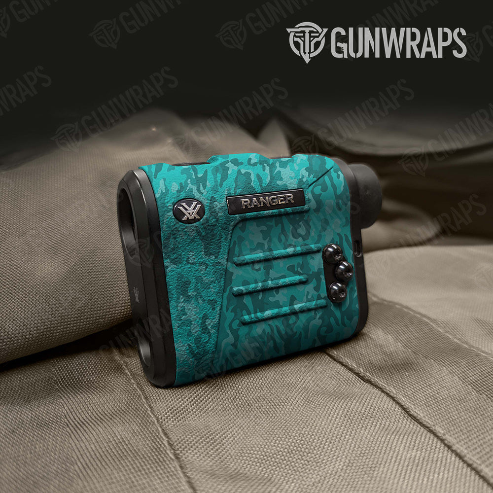 Classic Elite Tiffany Blue Camo Rangefinder Gear Skin Vinyl Wrap