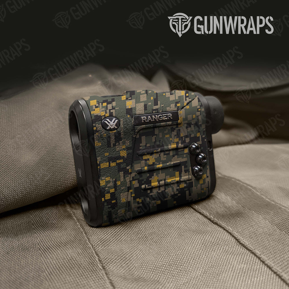 Digital Militant Yellow Camo Rangefinder Gear Skin Vinyl Wrap