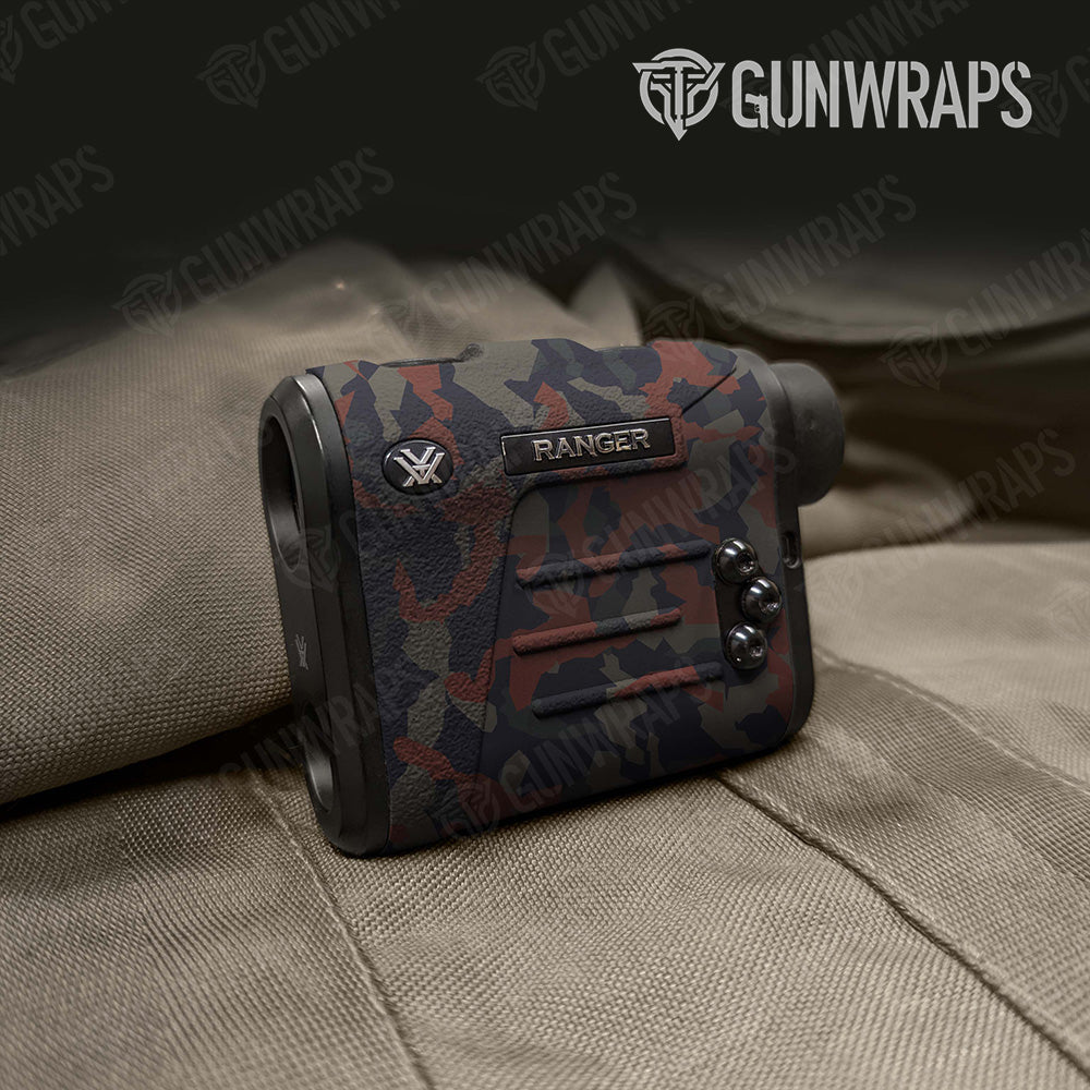 Erratic Blue Copper Camo Rangefinder Gear Skin Vinyl Wrap