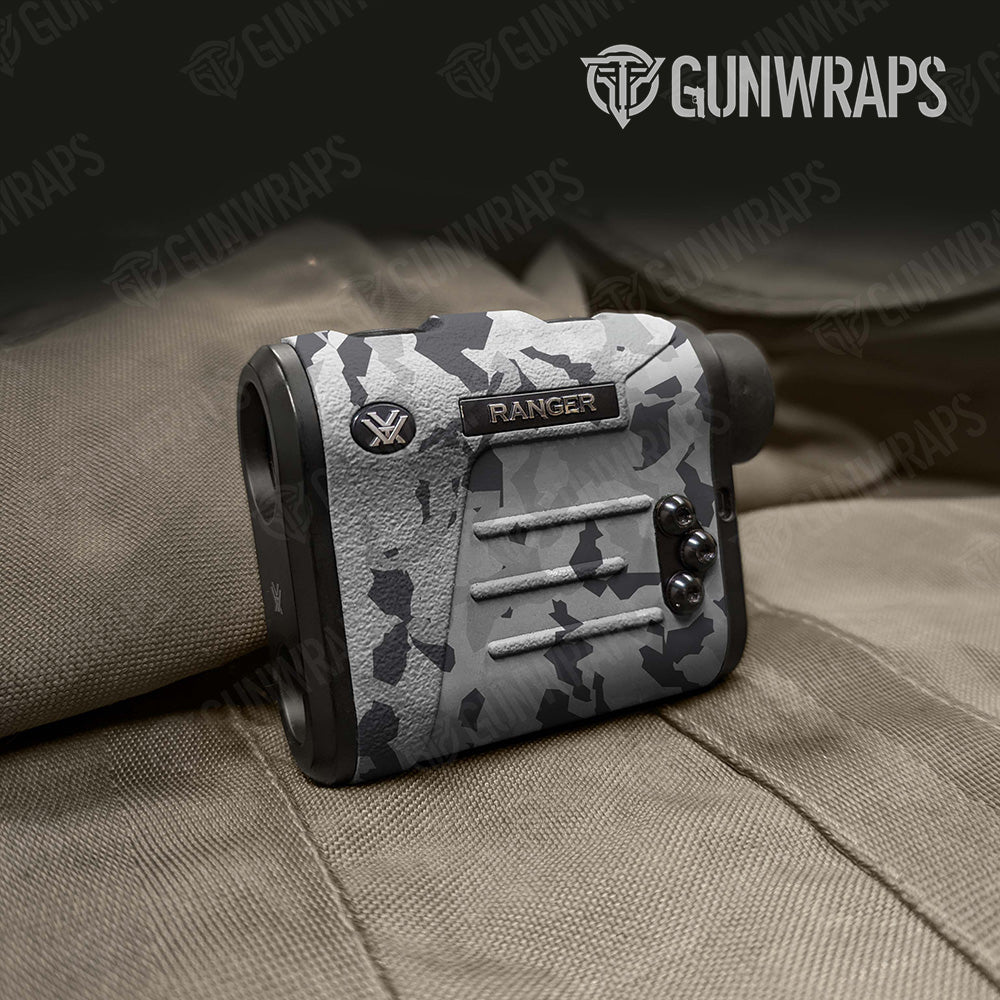 Erratic Snow Camo Rangefinder Gear Skin Vinyl Wrap