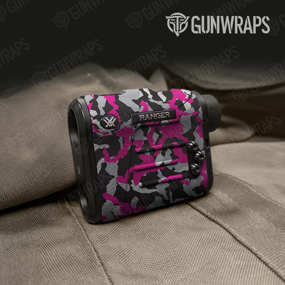 Erratic Magenta Tiger Camo Rangefinder Gear Skin Vinyl Wrap