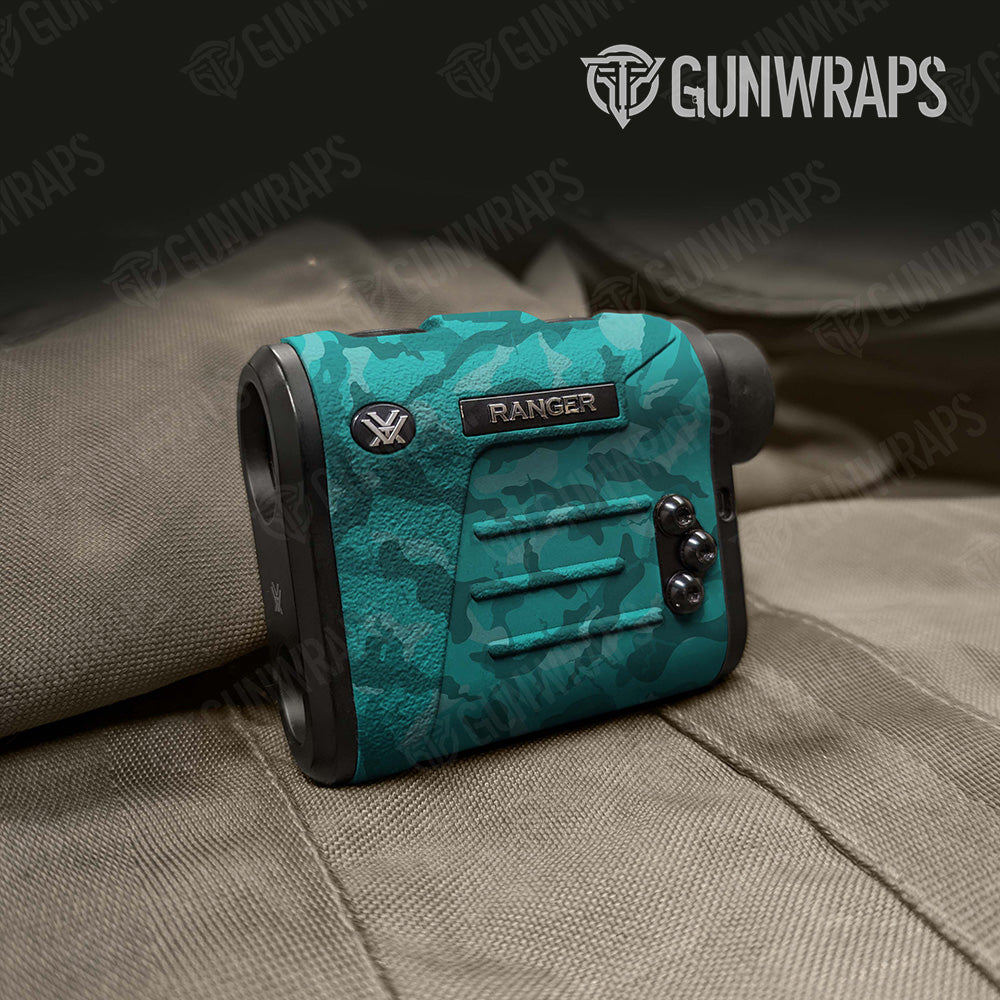 Ragged Elite Tiffany Blue Camo Rangefinder Gear Skin Vinyl Wrap