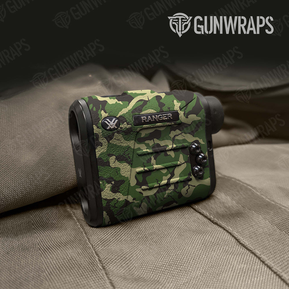 Ragged Jungle Camo Rangefinder Gear Skin Vinyl Wrap