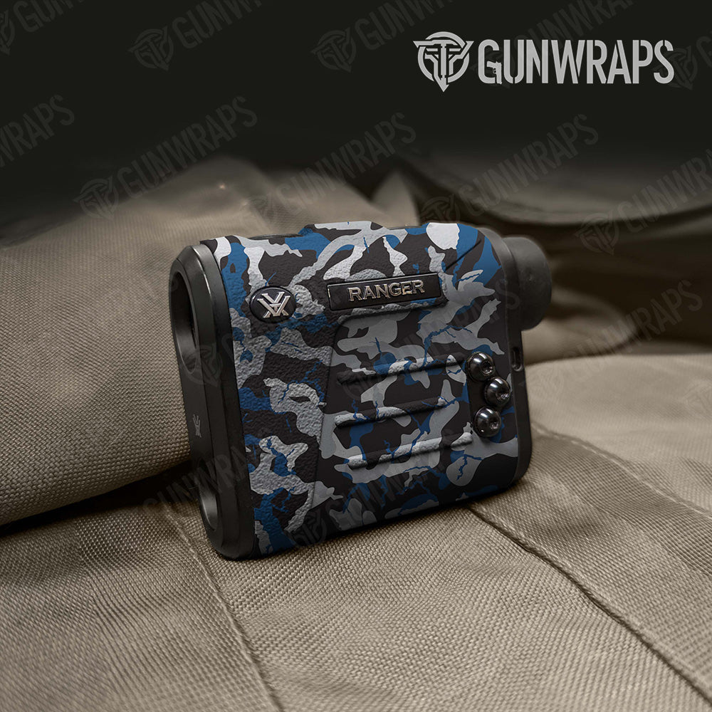 Ragged Blue Tiger Camo Rangefinder Gear Skin Vinyl Wrap