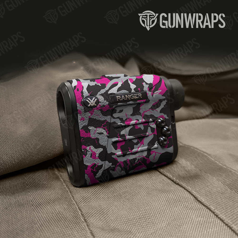 Ragged Magenta Tiger Camo Rangefinder Gear Skin Vinyl Wrap