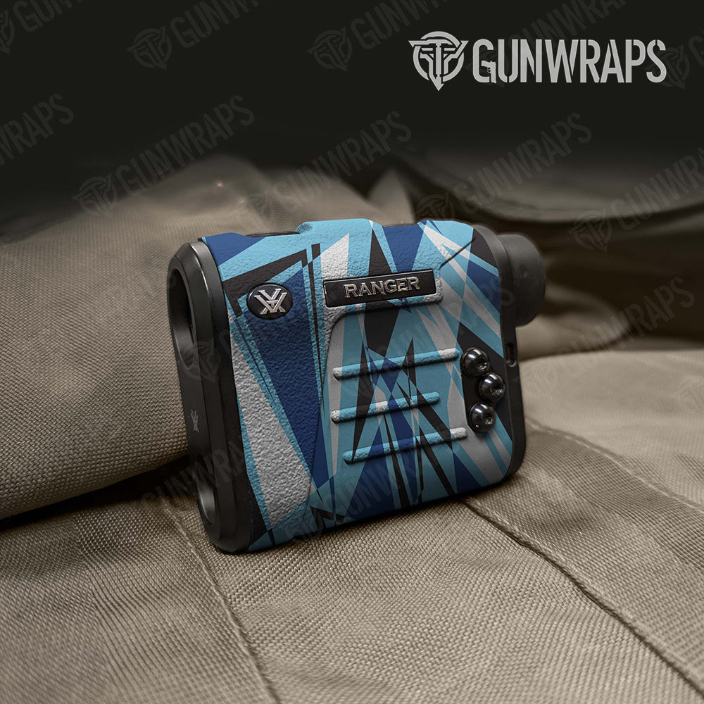 Sharp Baby Blue Camo Rangefinder Gear Skin Vinyl Wrap