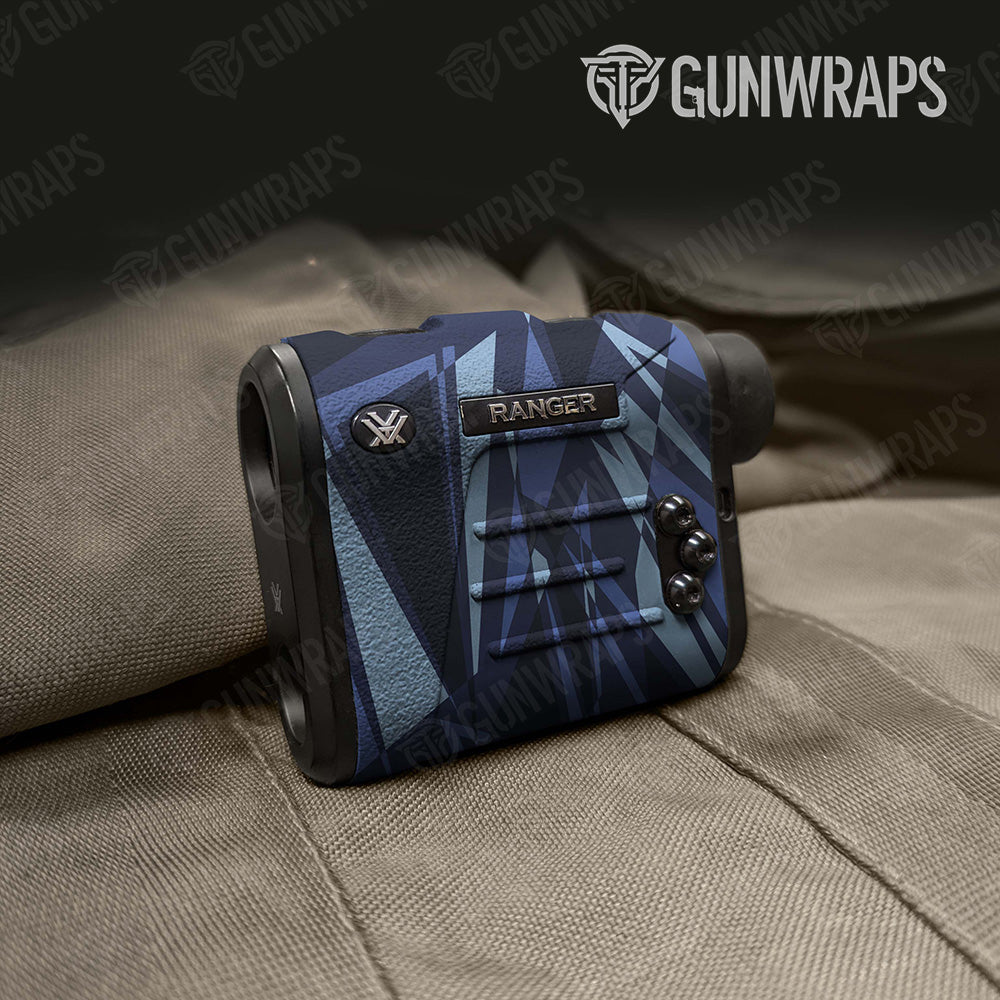 Sharp Blue Urban Night Camo Rangefinder Gear Skin Vinyl Wrap