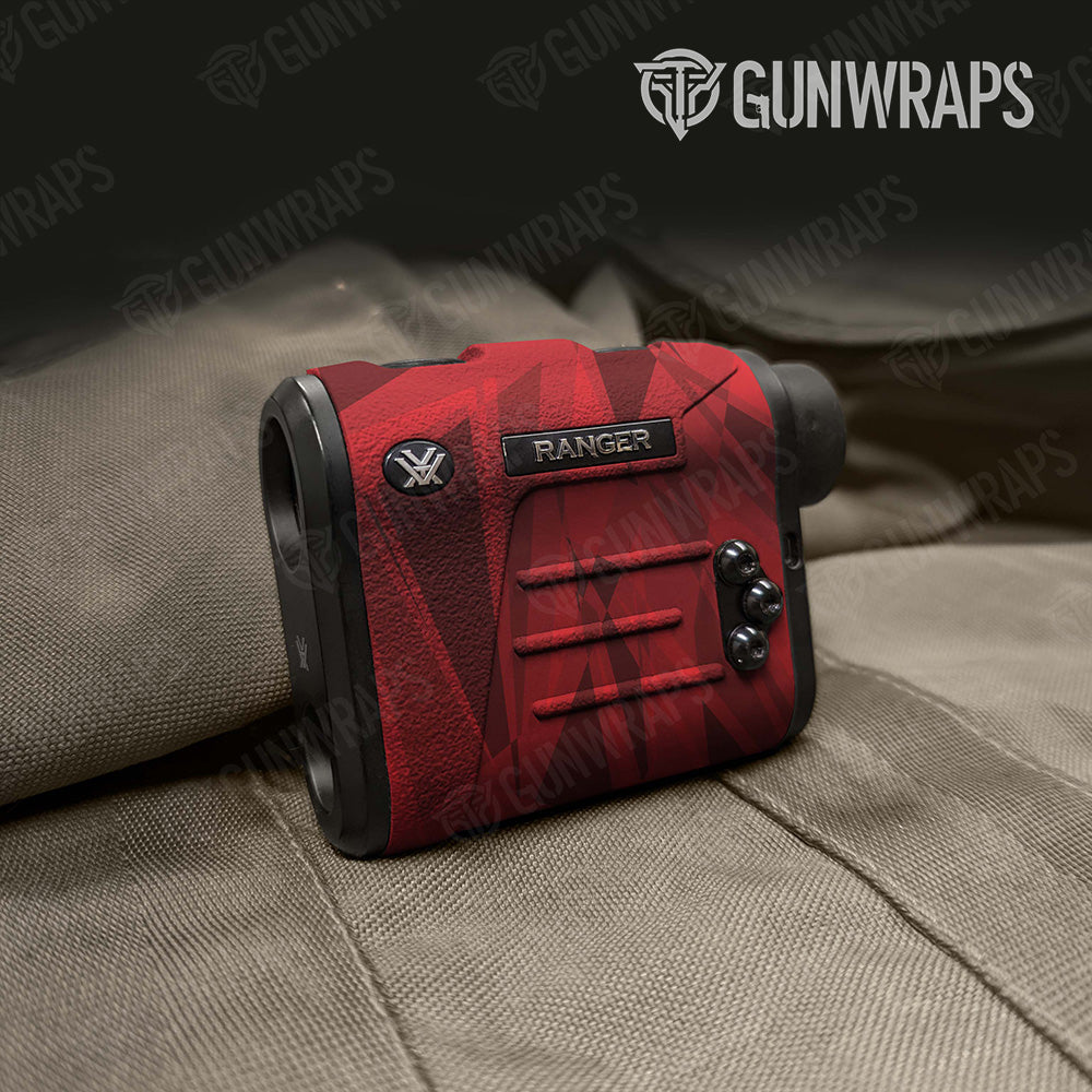 Sharp Elite Red Camo Rangefinder Gear Skin Vinyl Wrap