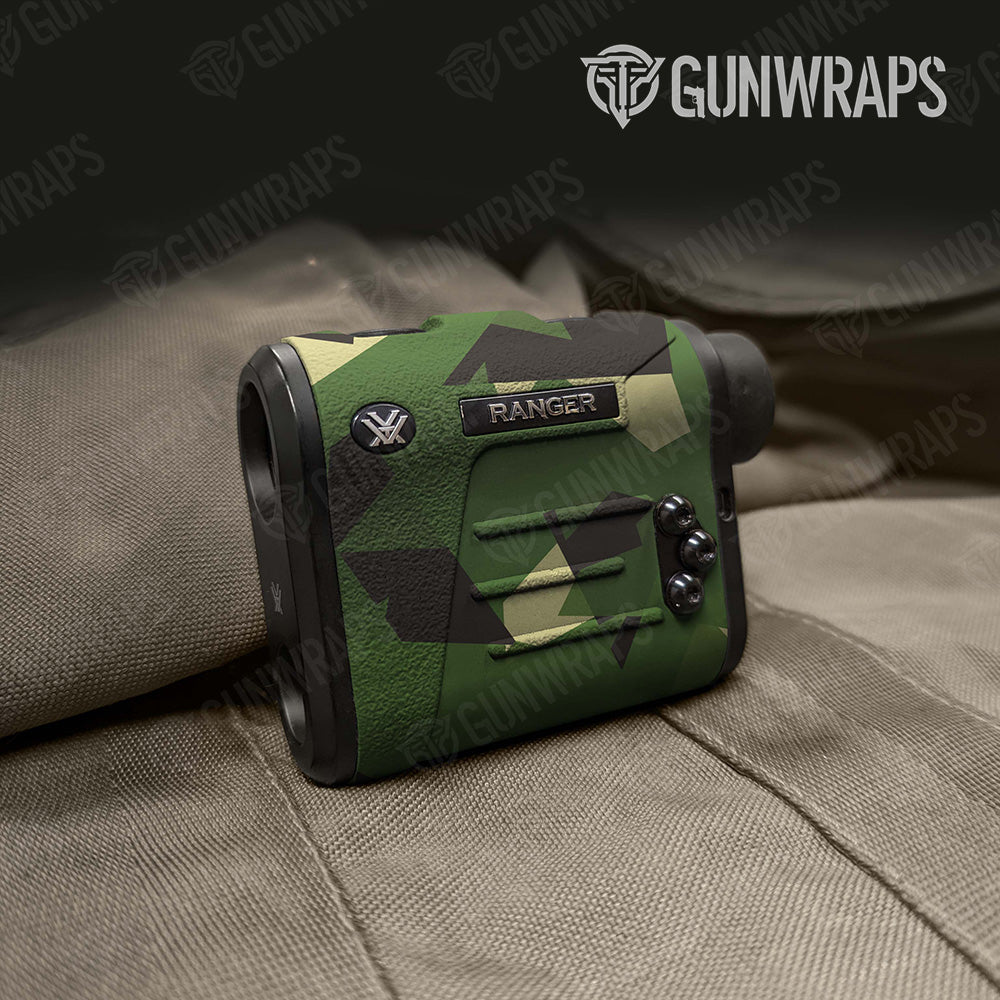 Shattered Jungle Camo Rangefinder Gear Skin Vinyl Wrap