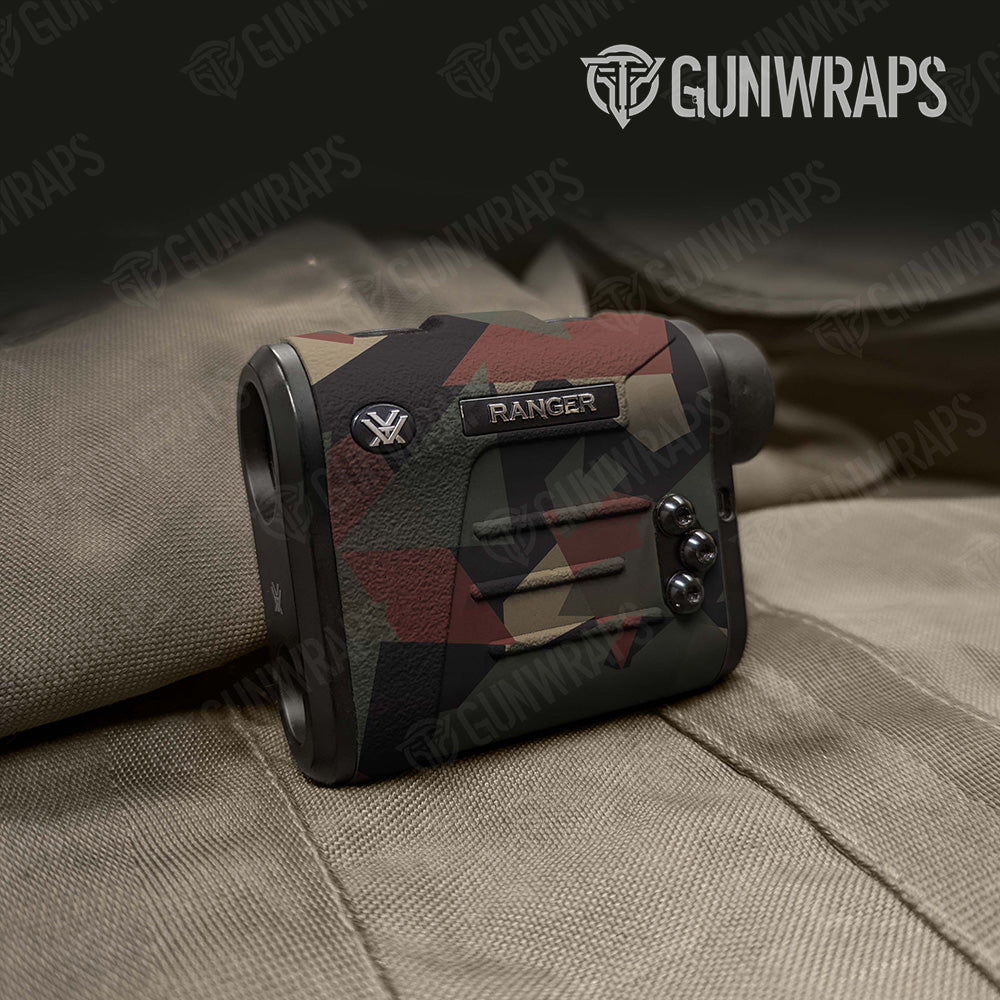 Shattered Militant Copper Camo Rangefinder Gear Skin Vinyl Wrap