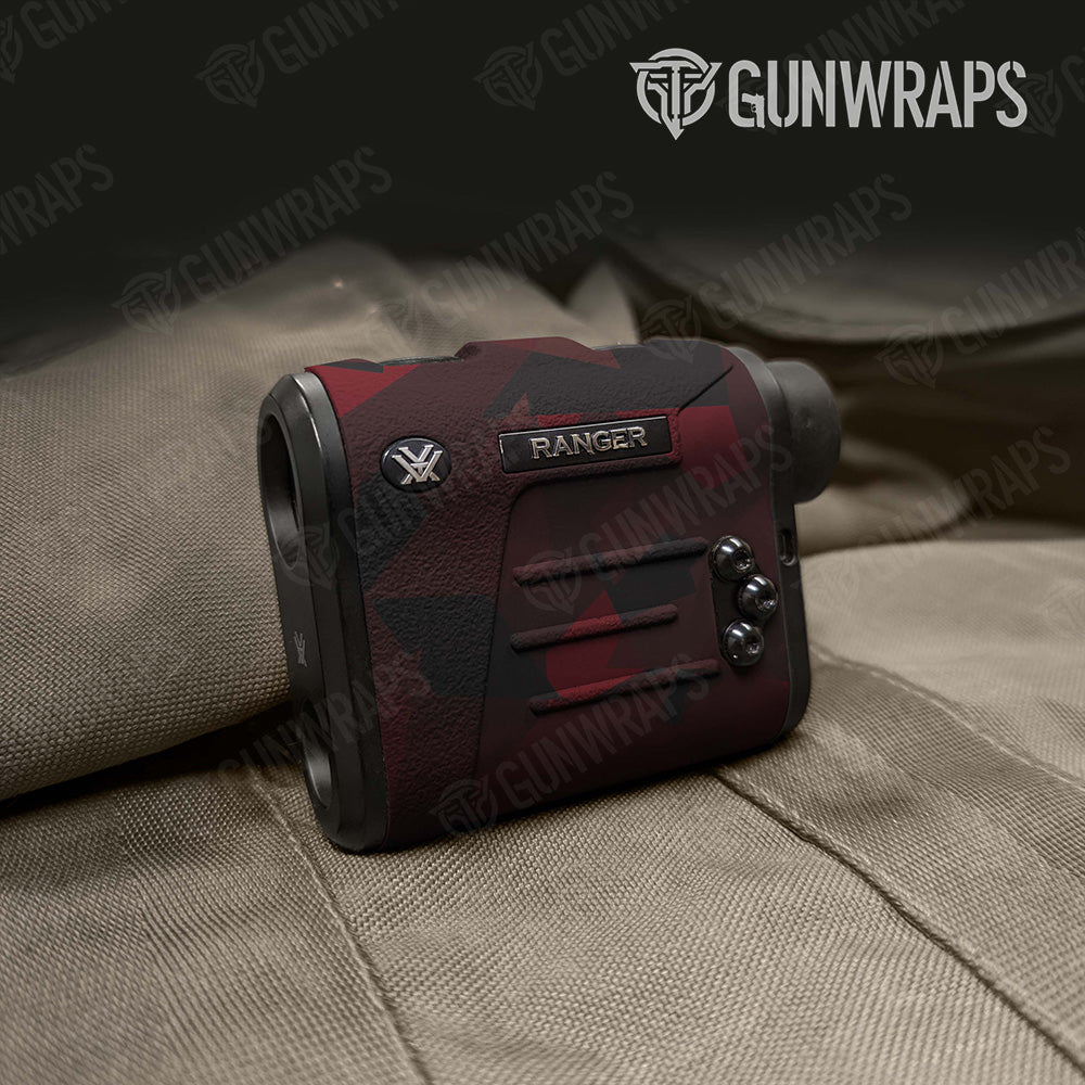 Shattered Vampire Red Camo Rangefinder Gear Skin Vinyl Wrap