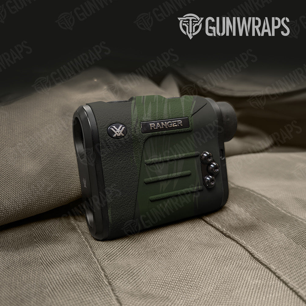 Shredded Army Dark Green Camo Rangefinder Gear Skin Vinyl Wrap