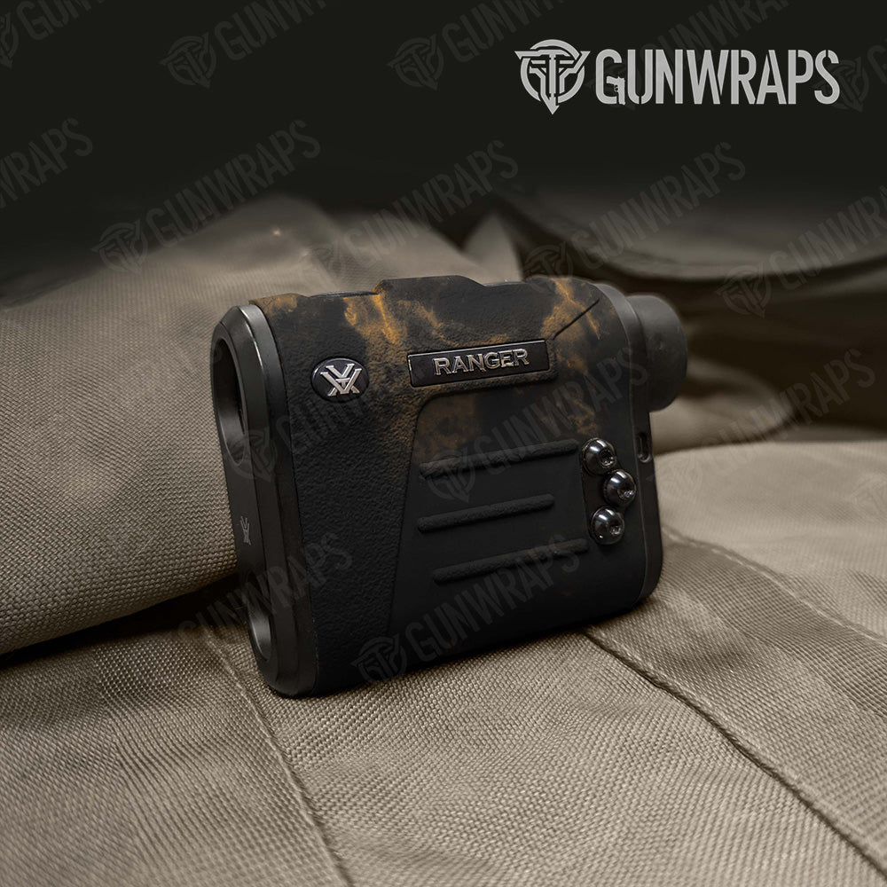 Stone Ebony Carrera Gold Marble Rangefinder Gear Skin Vinyl Wrap