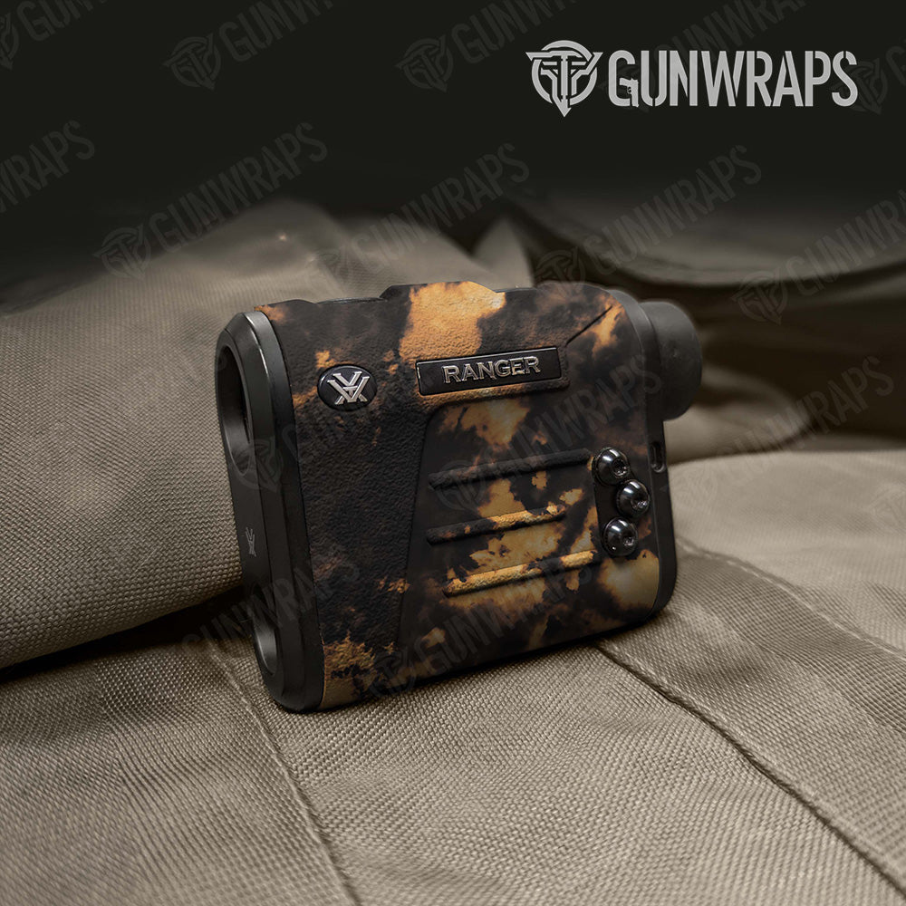 Tie Dye Bleached Black Rangefinder Gear Skin Vinyl Wrap