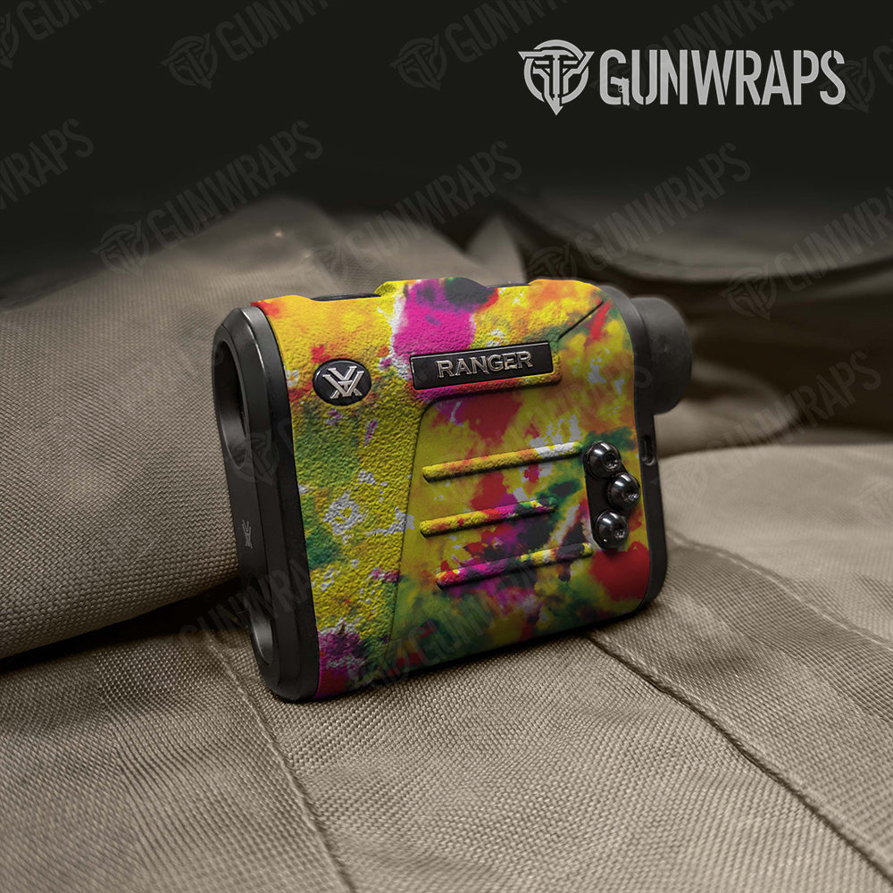 Tie Dye Flower Child Rangefinder Gear Skin Vinyl Wrap