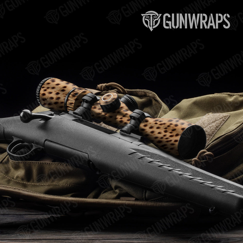Animal Cheetah Scope Gear Skin Vinyl Wrap