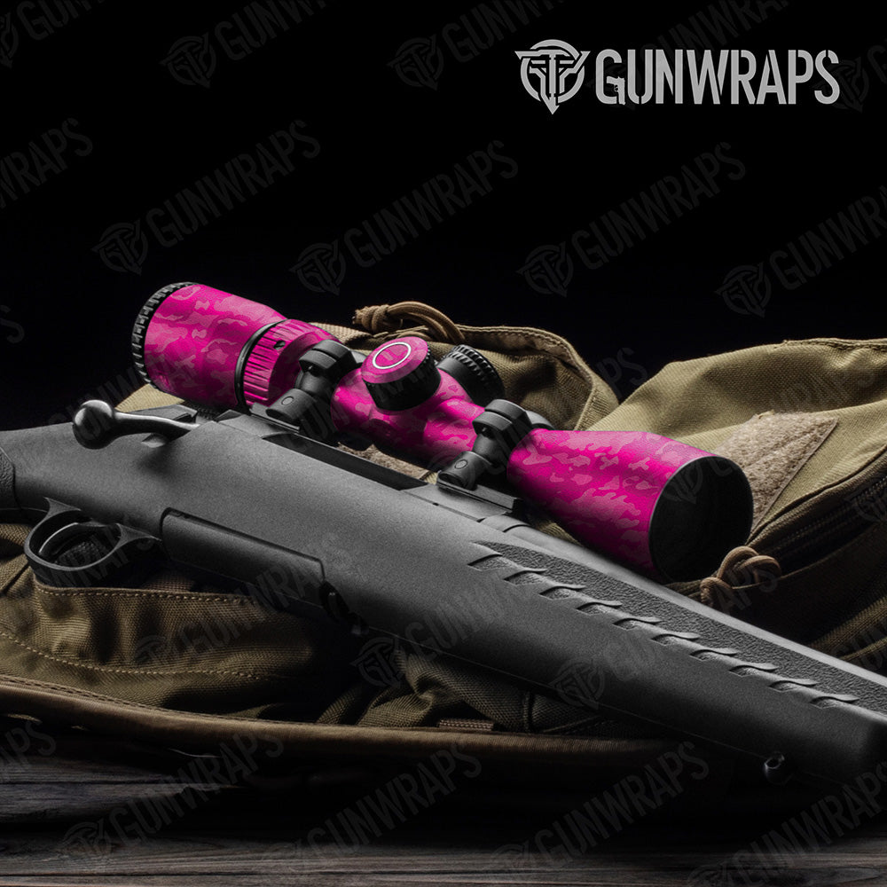 Classic Elite Magenta Camo Scope Gear Skin Vinyl Wrap