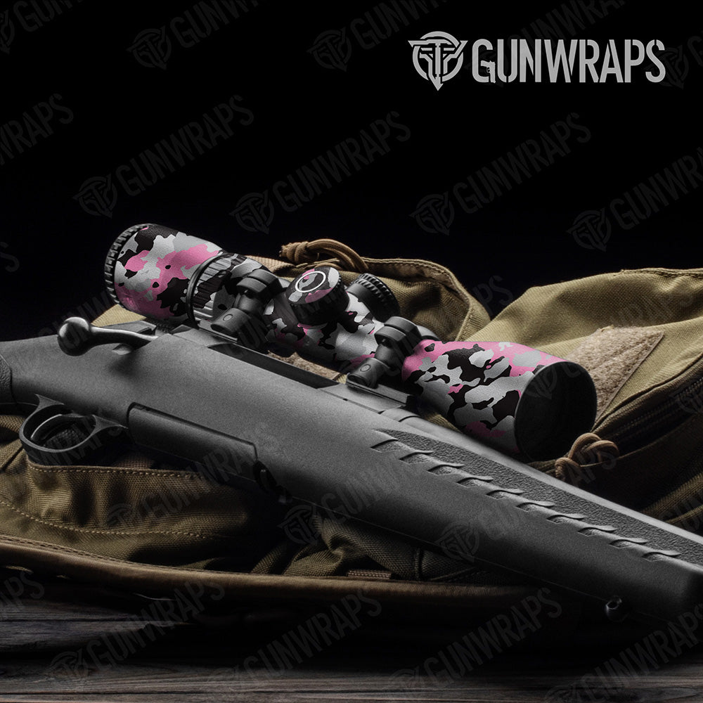 Cumulus Pink Tiger Camo Scope Gear Skin Vinyl Wrap