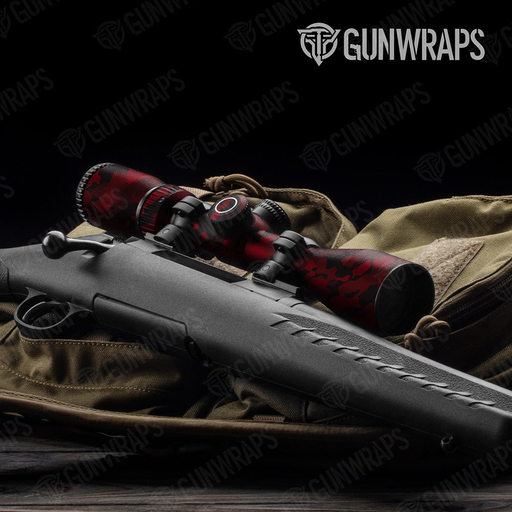 Cumulus Vampire Red Camo Scope Gear Skin Vinyl Wrap