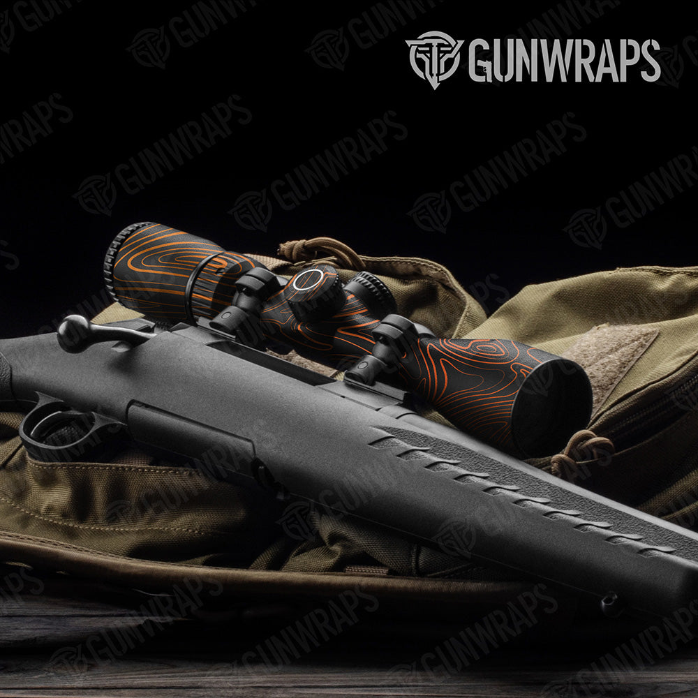 Damascus Orange Scope Gear Skin Vinyl Wrap