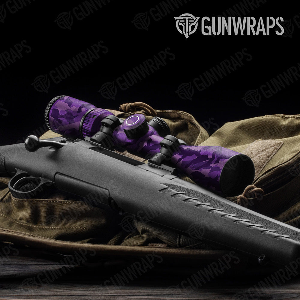 Erratic Elite Purple Camo Scope Gear Skin Vinyl Wrap