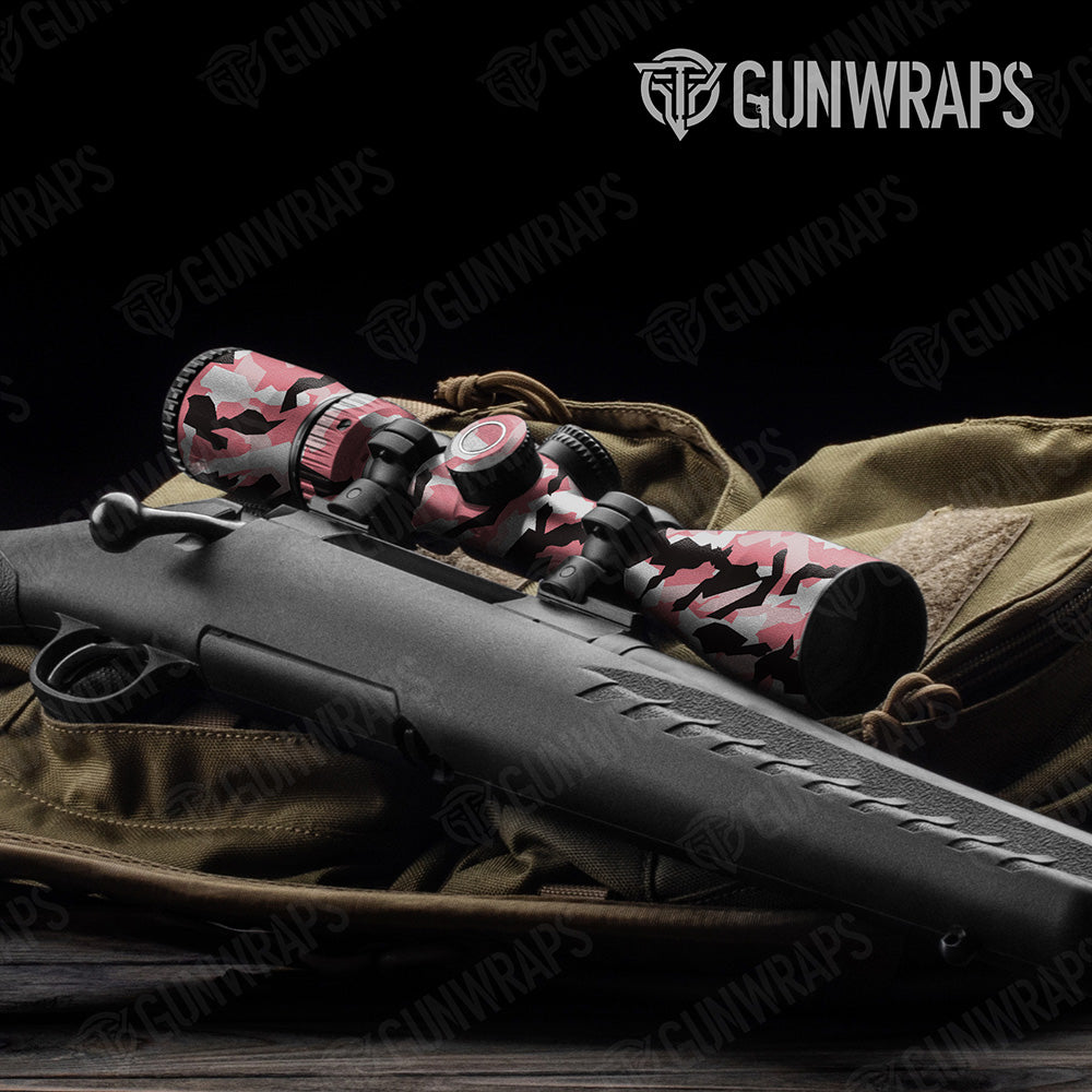 Erratic Pink Camo Scope Gear Skin Vinyl Wrap