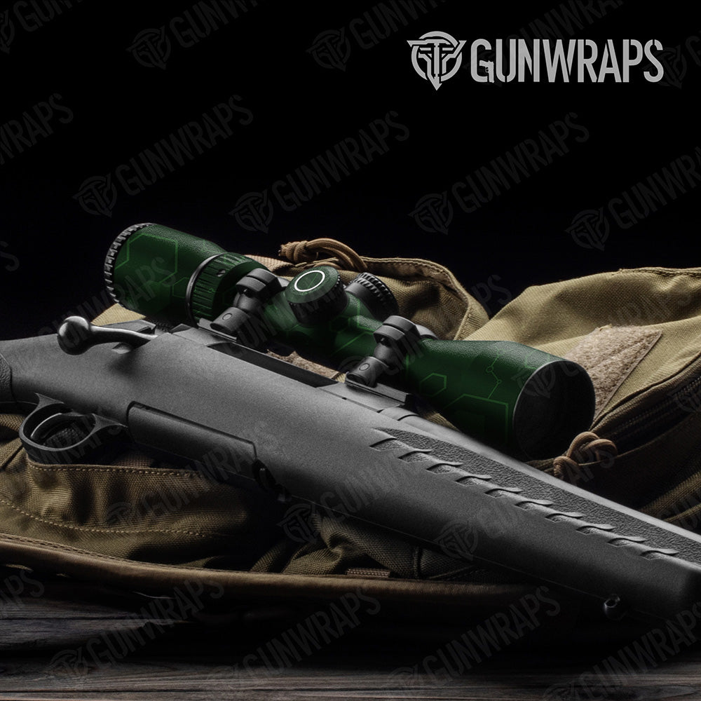 Hex DNA Elite Green Scope Gear Skin Vinyl Wrap