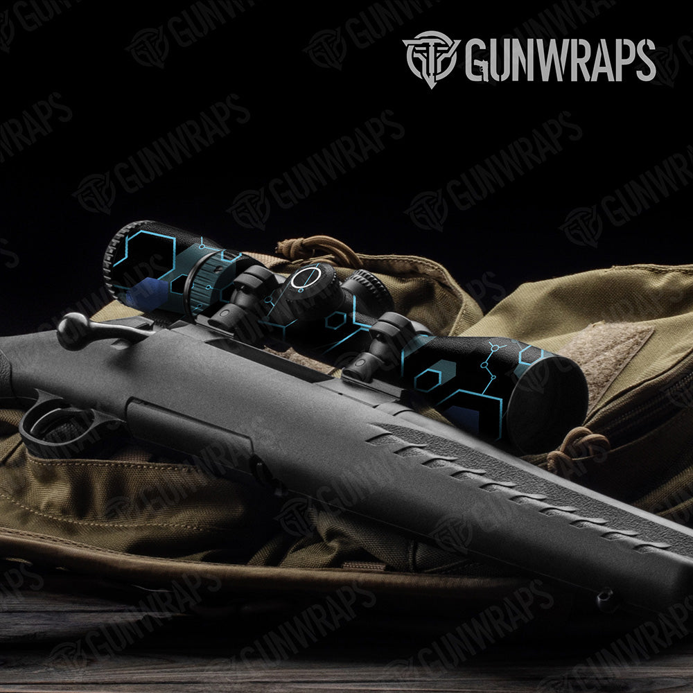 Hex DNA Midnight Frost Scope Gear Skin Vinyl Wrap