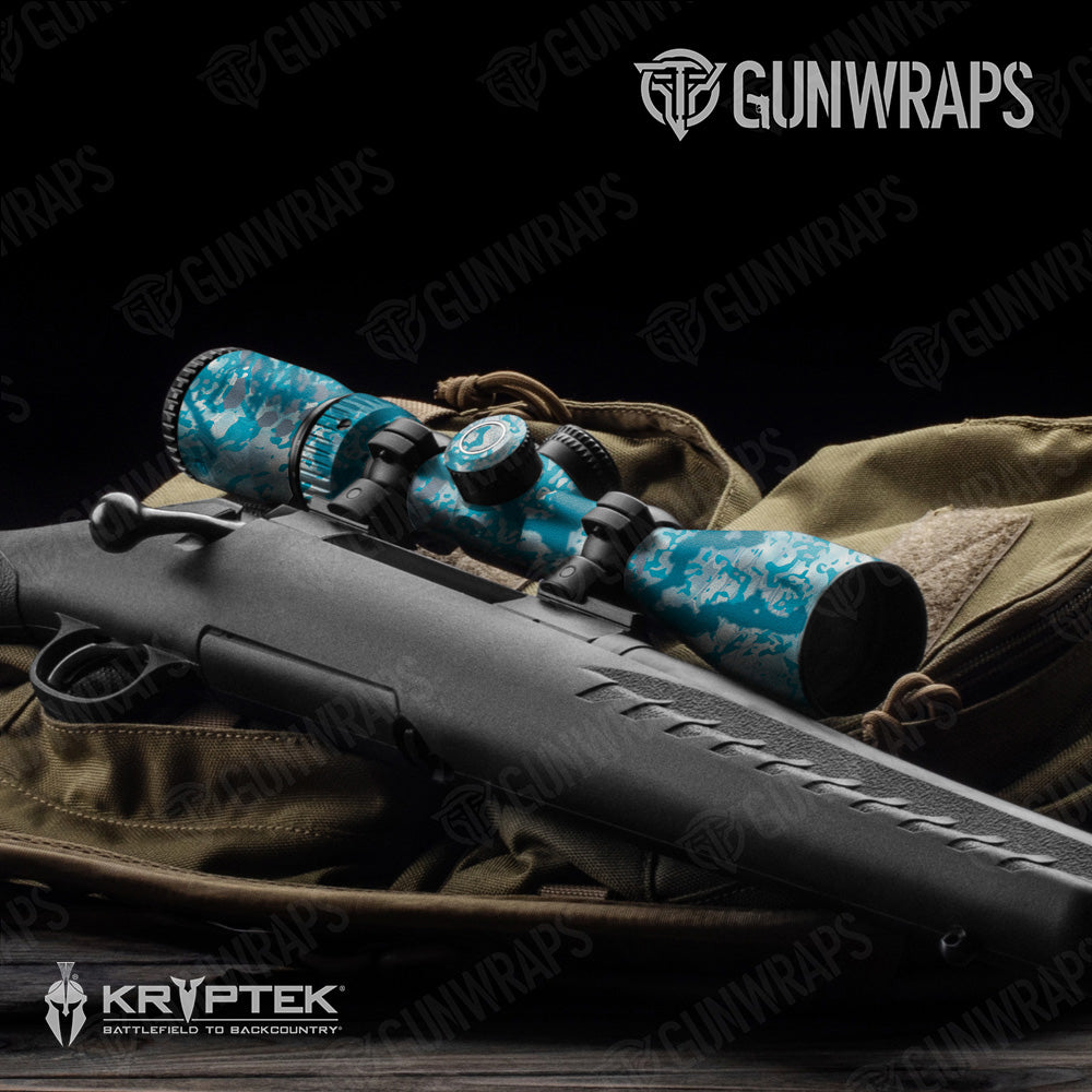 Scope Kryptek Obskura Shallows Camo Gear Skin Vinyl Wrap