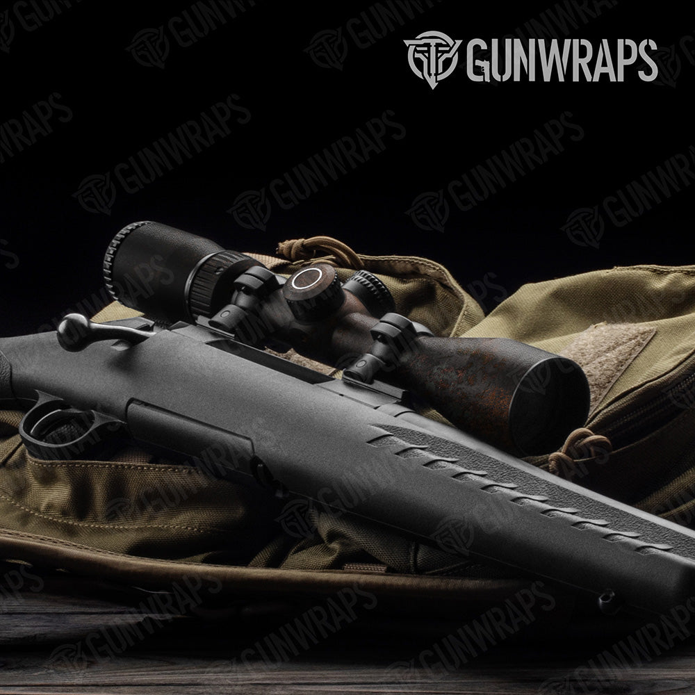 Rust Black Scope Gear Skin Vinyl Wrap