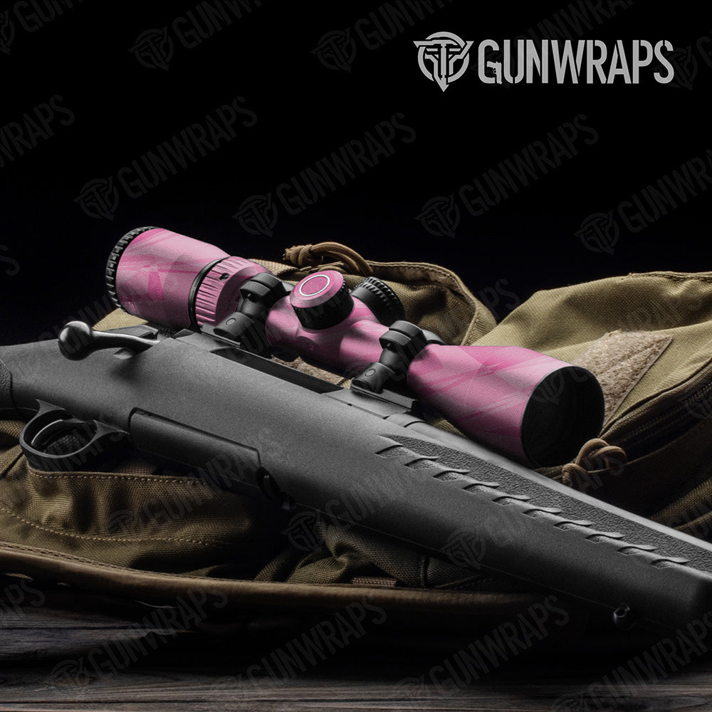 Sharp Elite Pink Camo Scope Gear Skin Vinyl Wrap