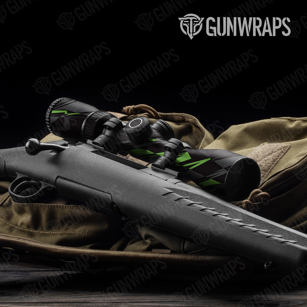 Sharp Metro Green Camo Scope Gear Skin Vinyl Wrap