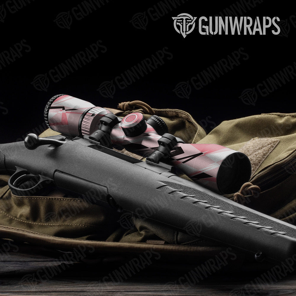 Sharp Pink Camo Scope Gear Skin Vinyl Wrap