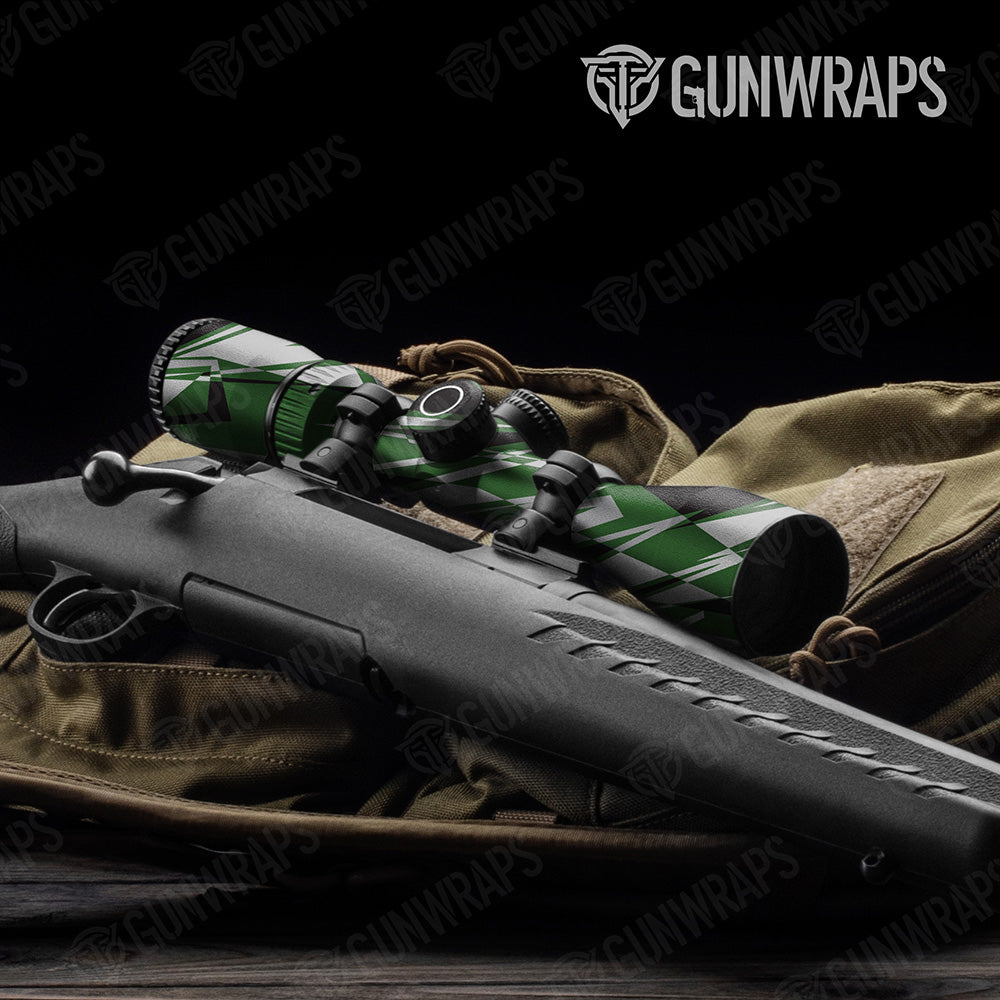 Sharp Green Tiger Camo Scope Gear Skin Vinyl Wrap