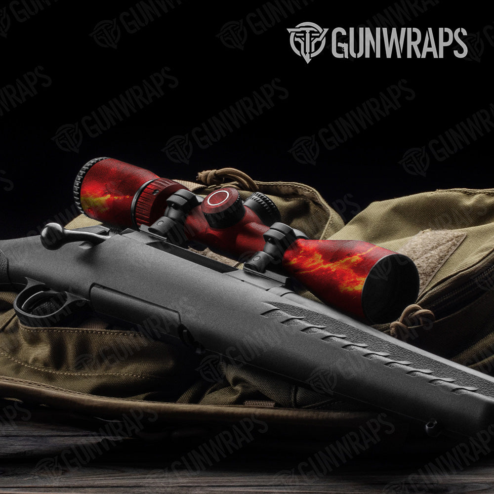 Stone Magma Marble Scope Gear Skin Vinyl Wrap