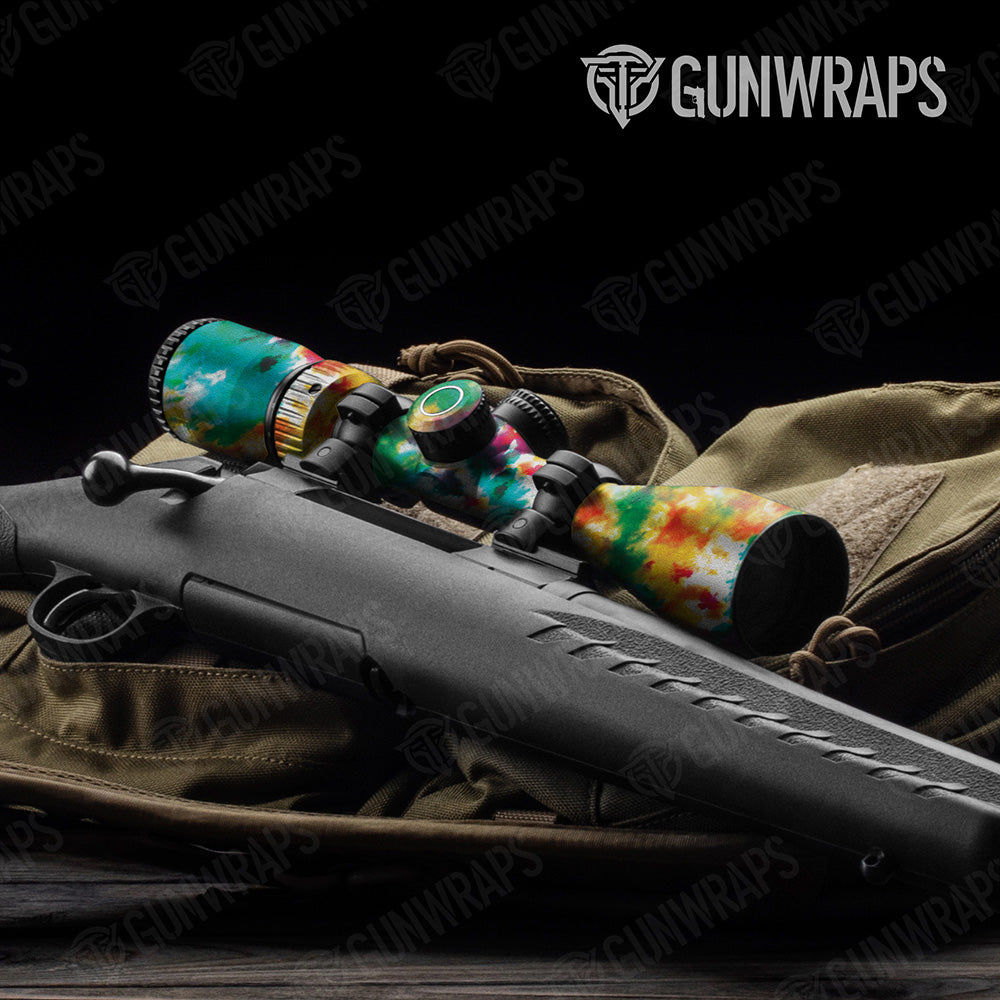 Tie Dye Jungle Fever Scope Gear Skin Vinyl Wrap
