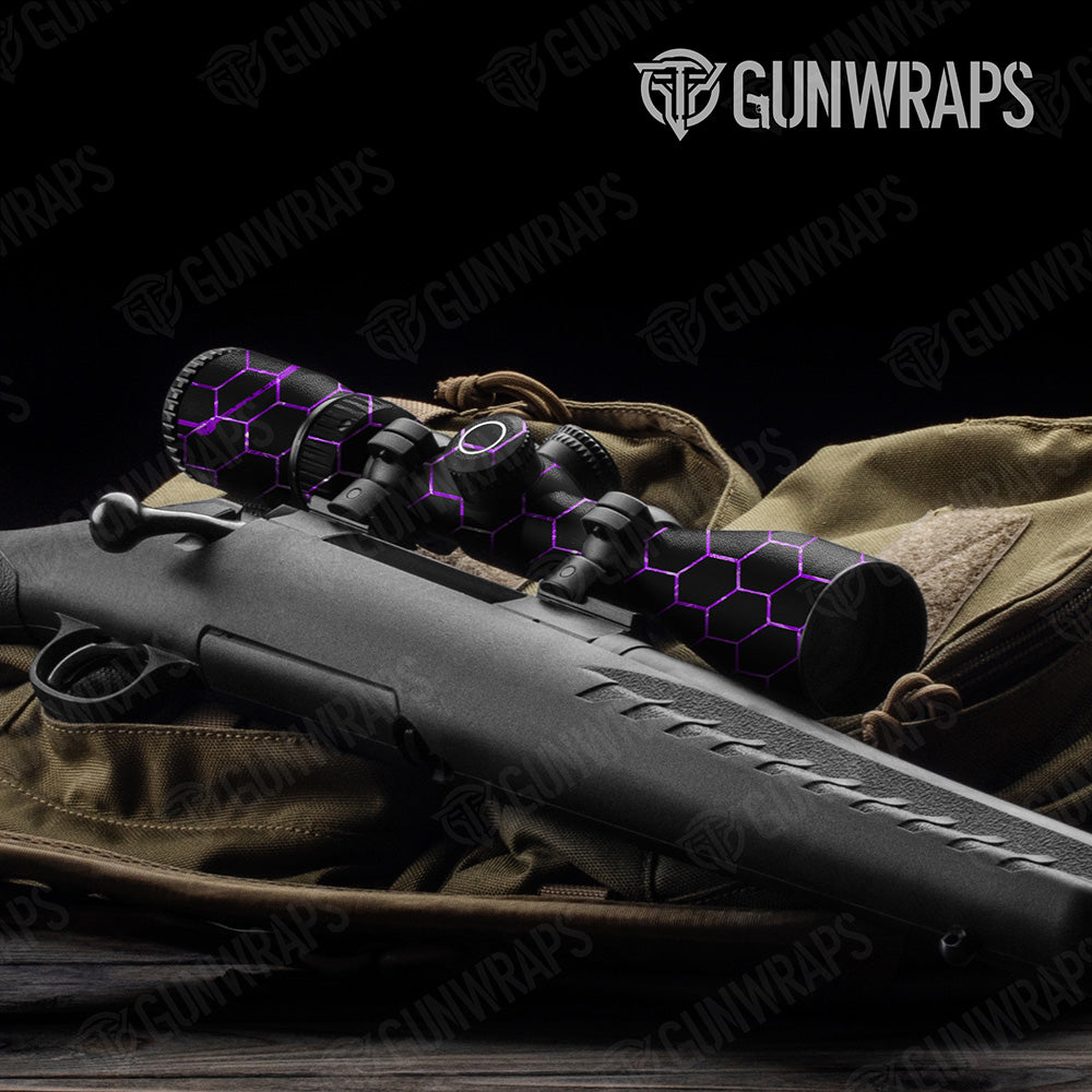 Vivid Hex Purple Scope Gear Skin Vinyl Wrap