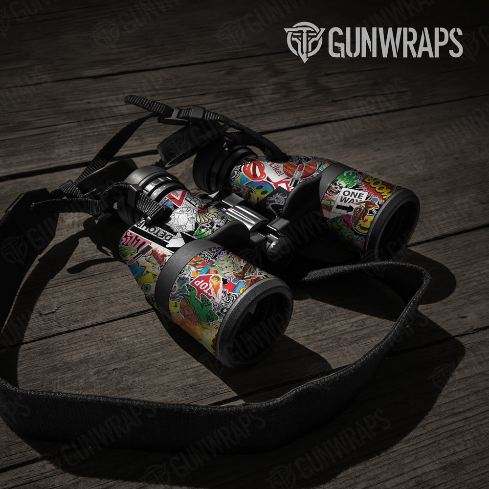 Stickerbomb Color Binocular Gear Skin Vinyl Wrap