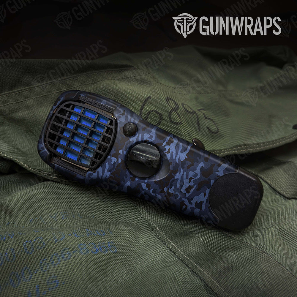 Classic Blue Midnight Camo Thermacell Gear Skin Vinyl Wrap
