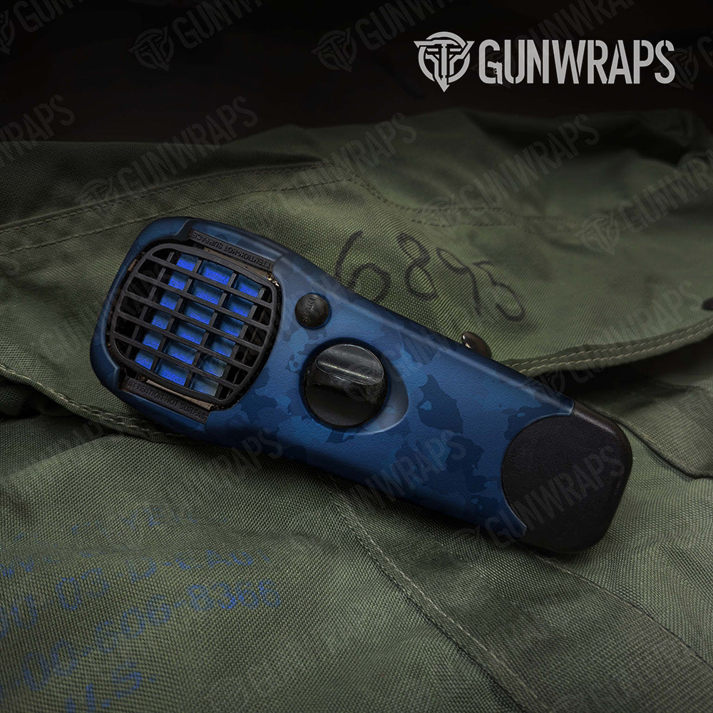Cumulus Elite Blue Camo Thermacell Gear Skin Vinyl Wrap