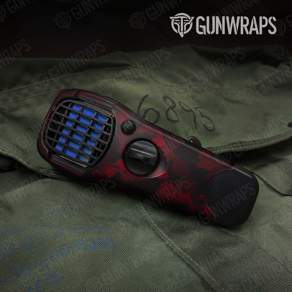 Cumulus Vampire Red Camo Thermacell Gear Skin Vinyl Wrap