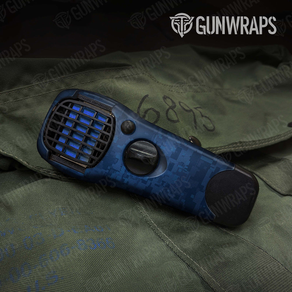 Digital Elite Blue Camo Thermacell Gear Skin Vinyl Wrap