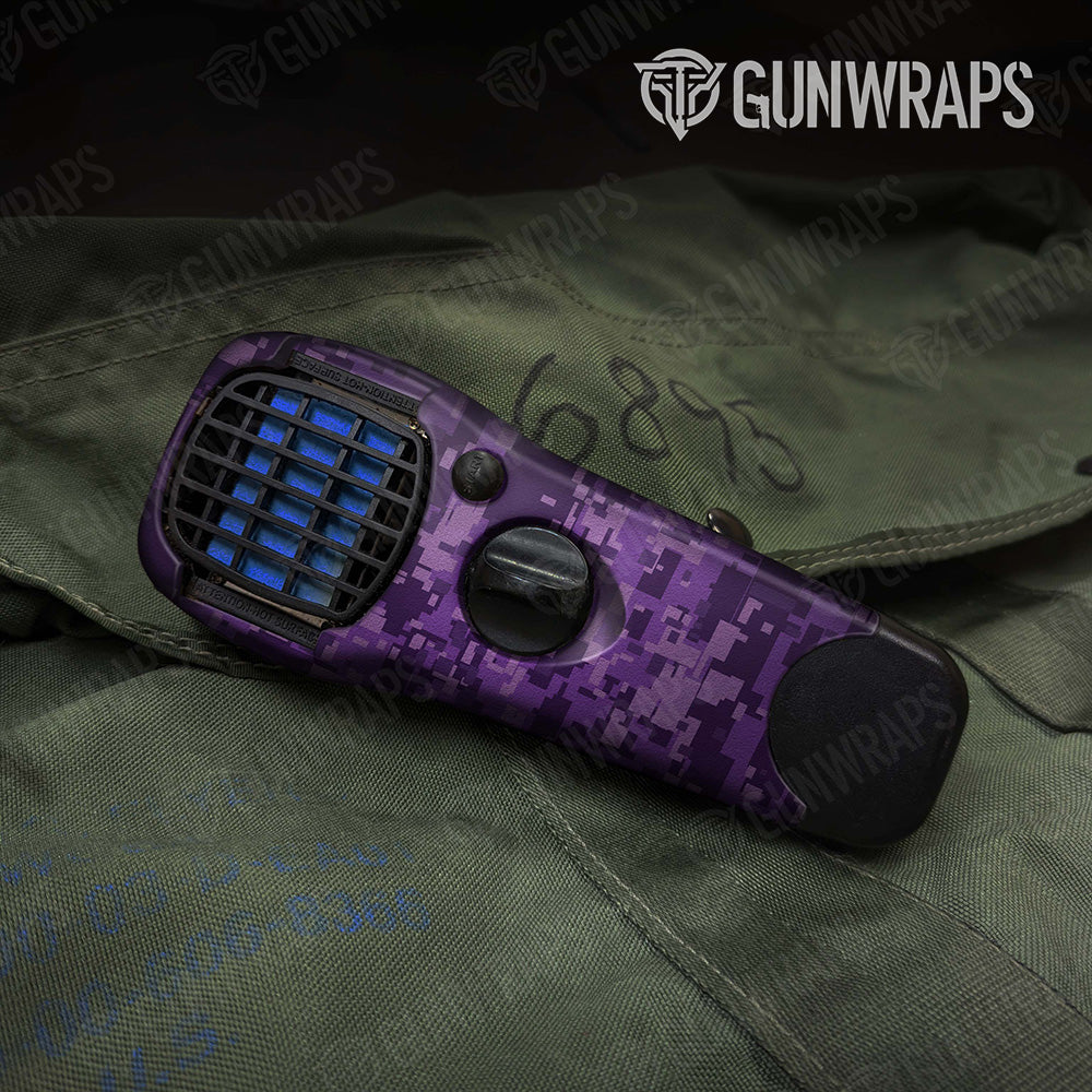Digital Elite Purple Camo Thermacell Gear Skin Vinyl Wrap