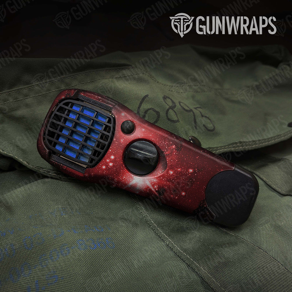 Galaxy Red Thermacell Gear Skin Vinyl Wrap