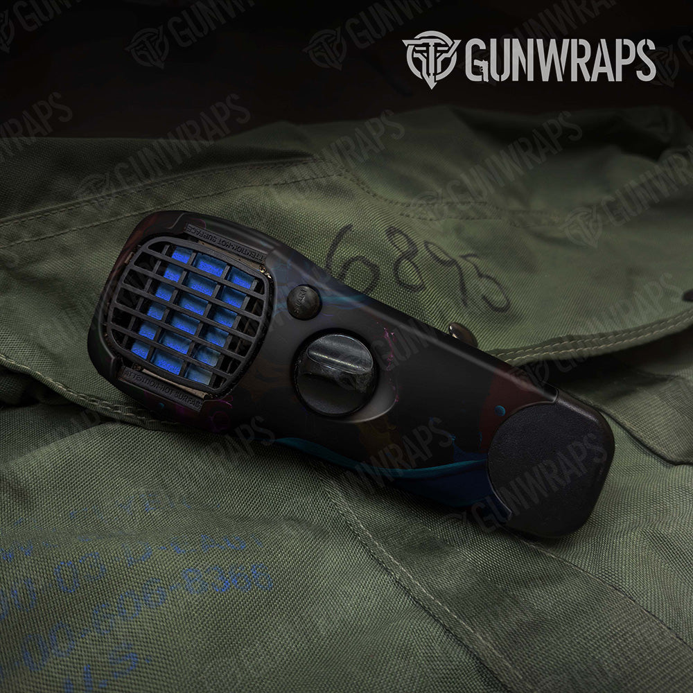 Paint Splatter Midnight Thermacell Gear Skin Vinyl Wrap